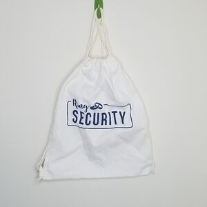 Ring Bearer Security Gift Bag Canvas Wedding Groomsmen